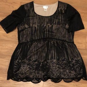 Lace Motherhood Maternity Blouse